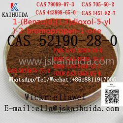 Top purity Pharmaceutical intermediate 1-(Benzo[d][1,3]dioxol-5-yl)-2-bromopropan-1-one	52190-28-0 from KAIHUIDA NEW MATERIAL TECHNOLOGY CO.LTD.