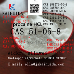 Fast Delivery  Top purity Procaine Base，Procaine HCL，Lidocaine HCL，Benzocaine，Prilocaine，Tetracaine HCL from KAIHUIDA NEW MATERIAL TECHNOLOGY CO.LTD.