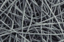 Metal fiber felt for liquid/gas diffusion layer