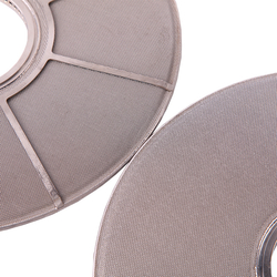12" O.D mesh filter disc for BOPP biaxially oriented polypropylene film