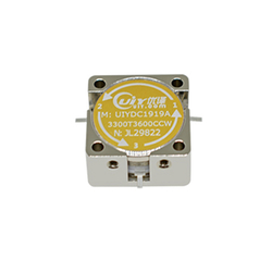 RF drop in circulator with low insertion loss operating from 0.6~5.0GHz TAB connector