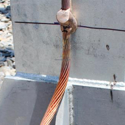 Copper clad steel earhing cables for undergrounding