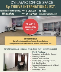 Dynamic Office Space from THRIVE INTERNATIONAL 