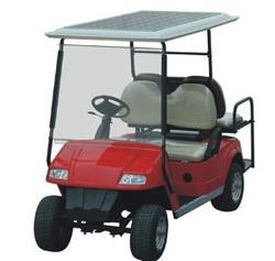 SOLAR PANEL GOLF CART from HAPPY JUMP FOR ELECTRIC CARS L.L.C