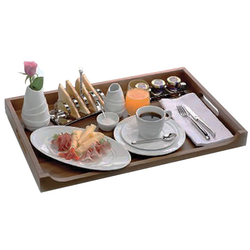 WOODEN TRAY FOR FOOD SUPPLY from METRO HOTEL SUPPLIES LLC