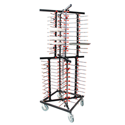 MOBILE PLATE RACK TROLLEY from METRO HOTEL SUPPLIES LLC