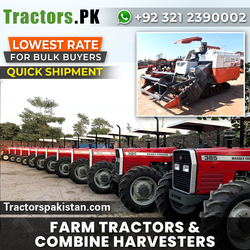 Kubota Combine Harvesters from TRACTORS PK