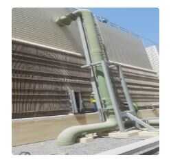 GRP PIPES FOR COOLING PLANTS