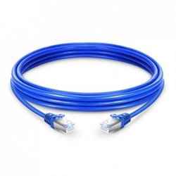 CAT6 STP PVC Ethernet Network Patch Cord - Blue - 2 MTR from AVALON NETWORK SYSTEMS LLC