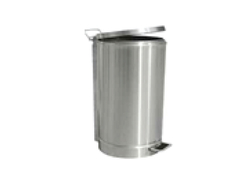 stainless steel step on pedal bin from EUROTEK CLEANING EQUIPMENTS