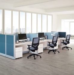 MULTIPLAN panel system from ARAB GULF EQUIPMENT CO. OFFICE FURNITURE SYSTEM