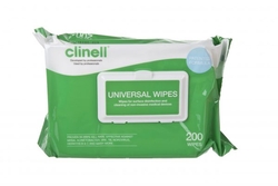 Clinell Universal Wipes, 200 sheets from NGK MEDICAL EQUIPMENT TRADING LLC