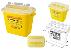 Sharps Disposal Container from NGK MEDICAL EQUIPMENT TRADING LLC