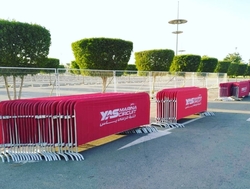 STEEL CROWD BARRICADES from MAHRAJ EVENTS SERVICES