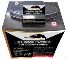 Maintenance Free Battery AGM6235 : 6V, 235 AH
