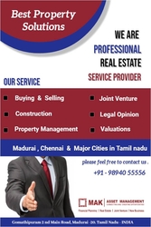 REAL ESTATE CONSULTANTS from MAK ASSET MANAGEMENT