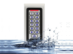 Metal Door Access Control with Keypad and Card Reader