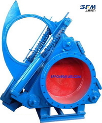 Swing type goggle valve  from HENAN SHANGFA VALVE CO., LTD