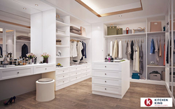 MASTER ROOM CLOSET - NEW CLASSIC from KITCHEN KING UAE