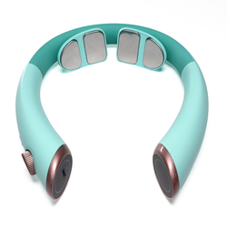 Enjow Electric Mini USB Rechargeable Vibrate Neck Therapy Massager