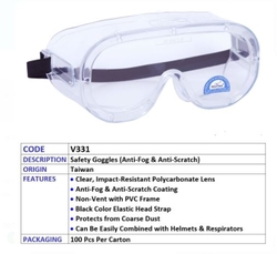 CHEMICAL GOGGLES from EXCEL TRADING LLC (OPC)