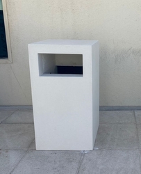 Precast Concrete Litter bin Manufacture in UAE  from ALCON CONCRETE PRODUCTS FACTORY LLC