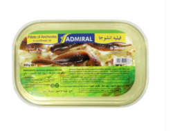 Anchovy Fillets in Sunflower Oil from GOLDEN GRAINS FOODSTUFF TRADING LLC