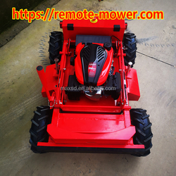 Factory Gasoline Lawn Mower 4WD Remote Control Law ...