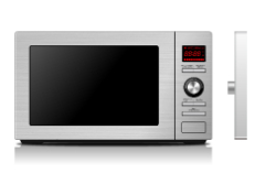 Freestanding Microwave Oven with Grill