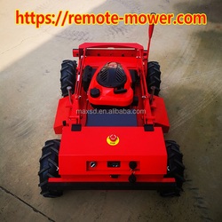 4WD Grass Blade RC Robot Zero Turn Lawn Mower Trac ...