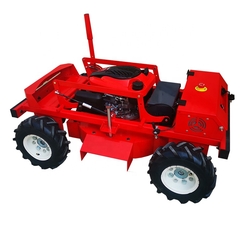 Multifunctional wireless long distance 4WD radio controlled slope mower from MAX( SHANDONG ) INDUSTRIAL CO. LTD