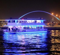 DUBAI WATER CANAL DINNER CRUISE from LAMA TOURS