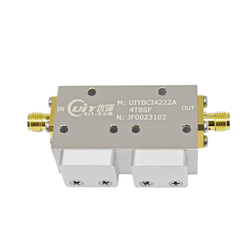 C Band 4.0 to 8.0GHz RF Broadband Isolator High Isolation 36dB