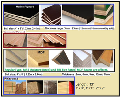 MARINE PLYWOOD and MDF from EMBUILD MATERIALS LLC.