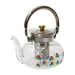 Glass Tea & Coffee Pot 