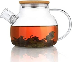 Glass Teapot from WILMAX TRADING LLC