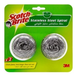 Scotch Bright Stainless Steel Spiral from MAKSO GENERAL TRADING