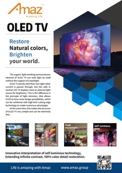 Amaz OLED Smart TV- 55", 65", 75", 85", 90", 105"
