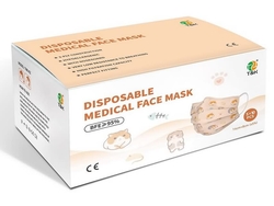 3 Ply Type I Medical Disposable Mask for Kids (Cartoon) CE marked and meets the requirements of EN14683:2019 Type I