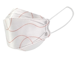 KF94 3D Fish Shape Protective Filter Face Mask (Ivory) is meets the requirements of GB2626-2019