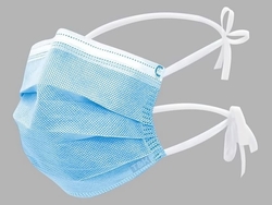 3 Ply Type IIR Medical Surgical Mask (Tie-On) CE marked and meets the requirements of EN14683:2019 Type IIR