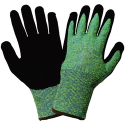 black crinkle latex coated hand protective safety rubber garden working gloves anti slip grip construction gloves from TAJJ SPORTS