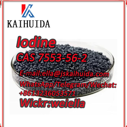 Iodine cas 7553-56-2  ella@jskaihuida.com WhatsApp:+8613236053571 from KAIHUIDA NEW MATERIAL TECHNOLOGY CO.LTD.