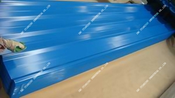 wholesale DX51D , SGCC , SGCH colorful curved corrugated galvanized steel roofing sheet for buildings from IBC (TIANJIN) INDUSTRIAL CO.,LTD