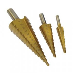HSS TIN-COATED STEP DRILL from ABASCO TOOLS
