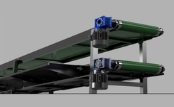 Double Decker Conveyor from PRESSURE TECH INDUSTRIAL MACHINERY MANUFACTURING