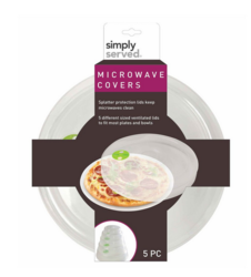 Evriholder Simply Served Simps Microwave Covers 5 Piece Set from HOMESMITHS