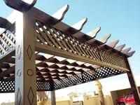 SUDAN TEAK WOOD PERGOLA SUPPLIERS DUBAI 