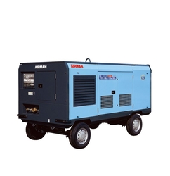 600 cfm Air compressor – Airman PDS600S -Variable Pressure type from SILVER LINE CONSTRUCTION & MACHINERY RENTAL LLC