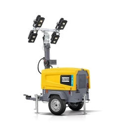 4 x 250 W Light Towers for rent – Atlas Copco HiLight V4+ from SILVER LINE CONSTRUCTION & MACHINERY RENTAL LLC